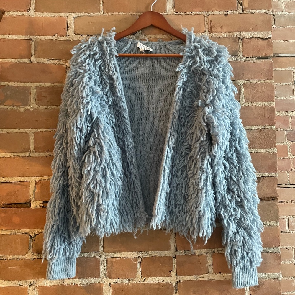 & Other Stories.. Shag Sweater Jacket